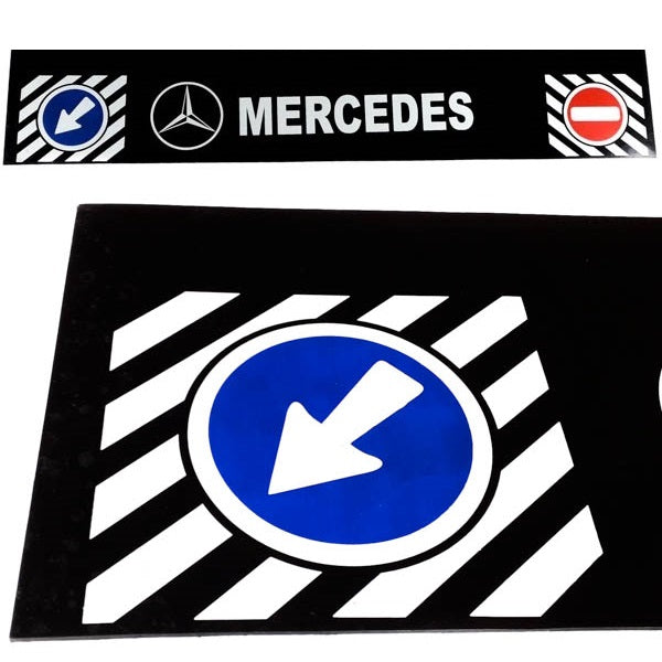 Schmutzfänger Spritzschutz hinten Mercedes Sprinter 35x200cm Gummi