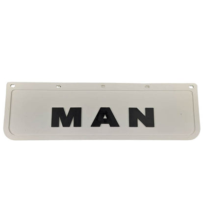 Spritzschutz Schmutzfänger weiß Frontstoßstange MAN 600x180mm