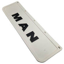 Spritzschutz Schmutzfänger weiß Frontstoßstange MAN 600x180mm