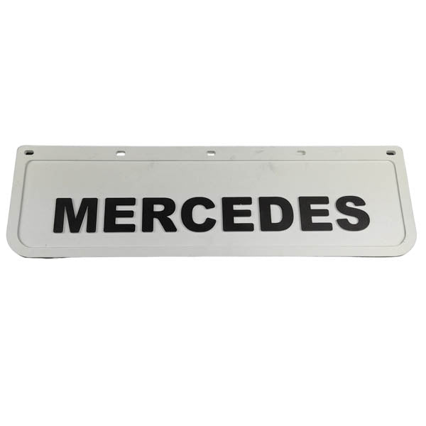 Spritzschutz Schmutzfänger weiß Frontstoßstange Mercedes 600x180mm