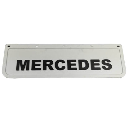 Spritzschutz Schmutzfänger weiß Frontstoßstange Mercedes 600x180mm
