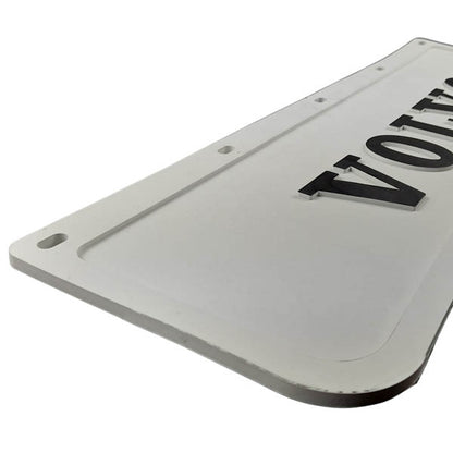 Spritzschutz Schmutzfänger weiß Frontstoßstange Volvo 600x180mm