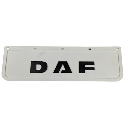 Spritzschutz Schmutzfänger weiß Frontstoßstange DAF 600x180mm