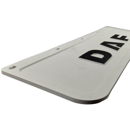 Spritzschutz Schmutzfänger weiß Frontstoßstange DAF 600x180mm