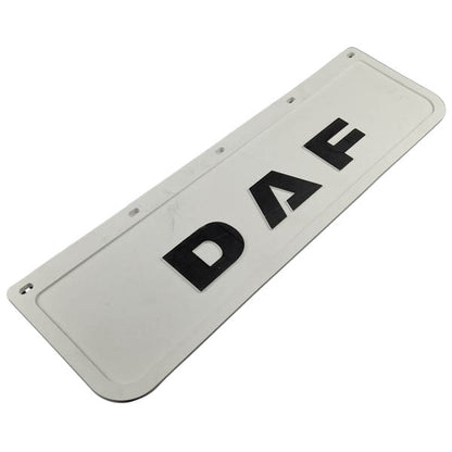 Spritzschutz Schmutzfänger weiß Frontstoßstange DAF 600x180mm