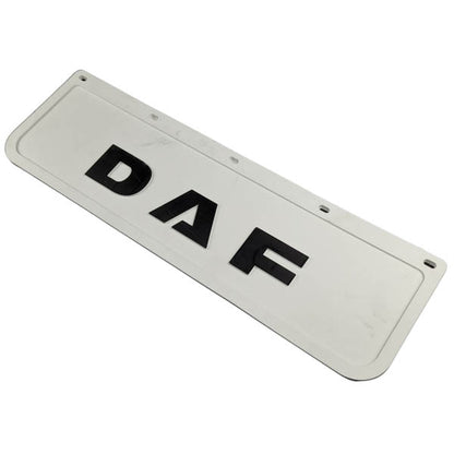 Spritzschutz Schmutzfänger weiß Frontstoßstange DAF 600x180mm
