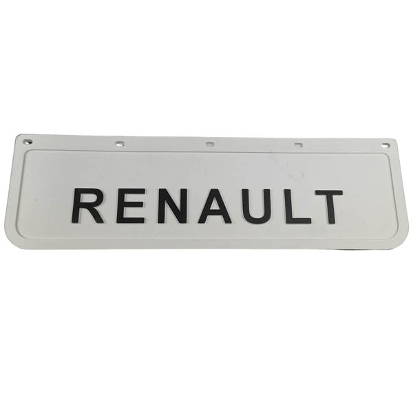Spritzschutz Schmutzfänger weiß Frontstoßstange Renault 600x180mm