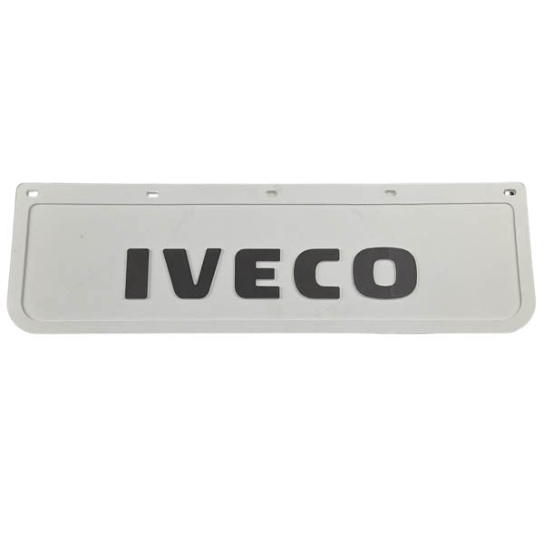 Spritzschutz Schmutzfänger weiß Frontstoßstange Iveco 600x180mm