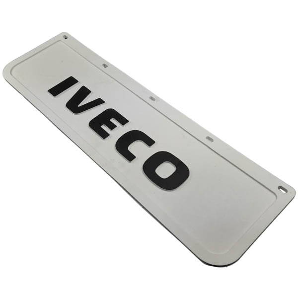 Spritzschutz Schmutzfänger weiß Frontstoßstange Iveco 600x180mm