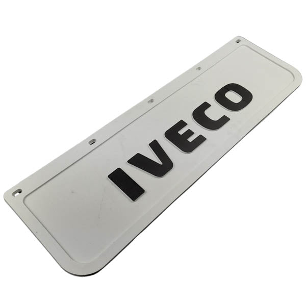 Spritzschutz Schmutzfänger weiß Frontstoßstange Iveco 600x180mm