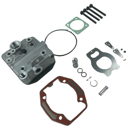 Reparatursatz Luftkompressor Zylinderkopf Deckel Dichtungen Schrauben Ventil Volvo FH FL 12