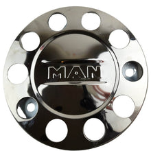 Vorderradabdeckung Nickel 22,5 MAN, Metallic, 10 Loch | 1043100-MAN