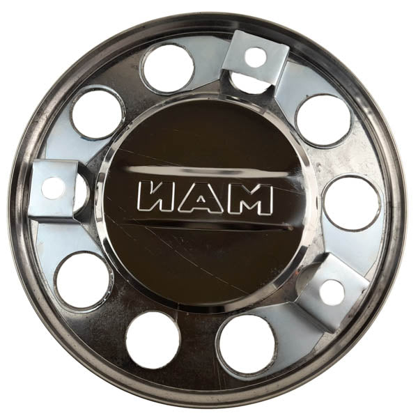 Vorderradabdeckung Nickel 22,5 MAN, Metallic, 10 Loch | 1043100-MAN