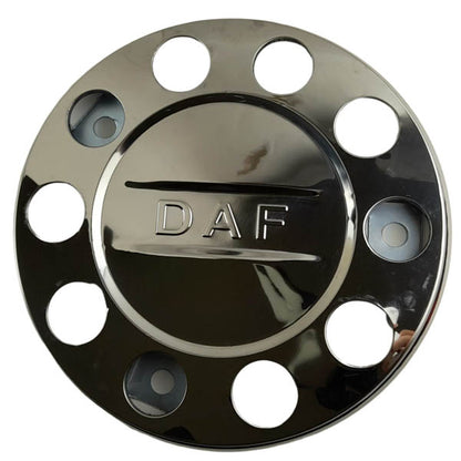 Radkappe vorne 22.5 Zoll Chrom DAF Metall 10 Loch 1043122