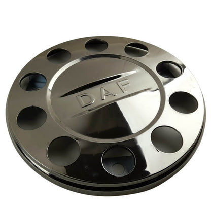 Radkappe vorne 22.5 Zoll Chrom DAF Metall 10 Loch 1043122