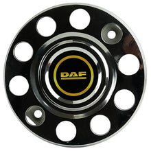 Radkappe vorne 22.5 Zoll Metall DAF Logo farbig 10 Loch 1043100-DAF2