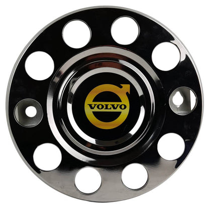 Vorderradabdeckung 22,5 Metallic mit farbigem Volvo-Logo, 10 Löcher | 1043100-VOLVO2