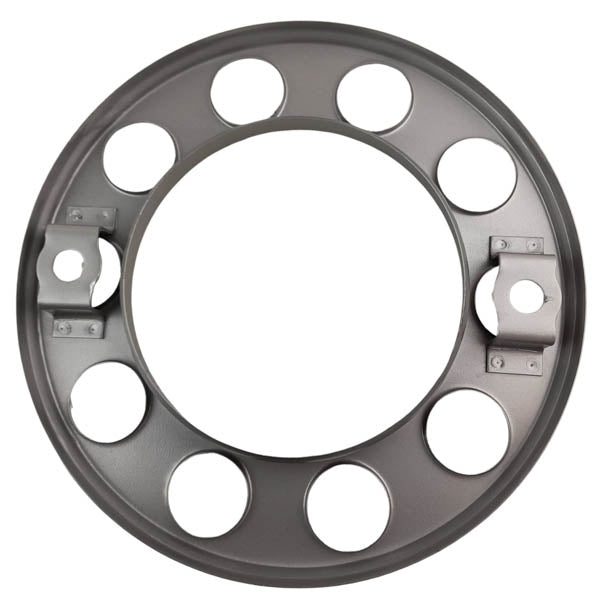 Radkappe grau matt 22.5 Zoll 10 Loch Volvo Scania DAF Renault Iveco MAN Mercedes