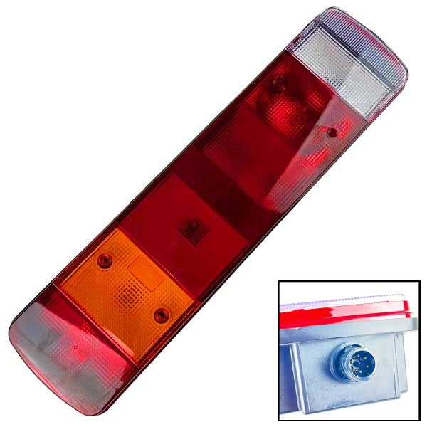 Linkes Bremslicht für Volvo Scania mit Seitenstecker Typ Schlemmer | 511314