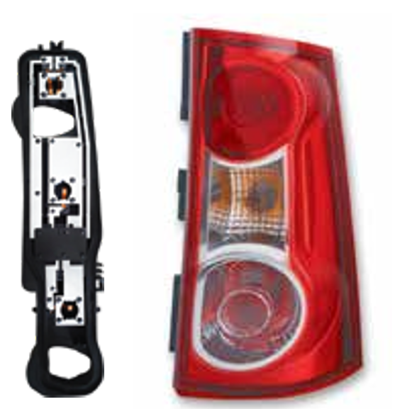 Rechtes Bremslicht Dacia Logan MCV 2006-2013 | 6001549106, mit Steckdose