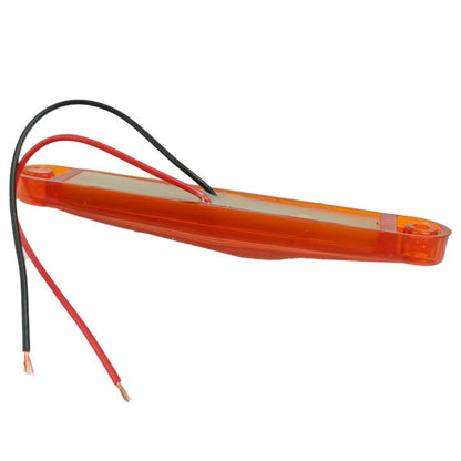Positionsleuchte LED gelb 10cm 12V 24V