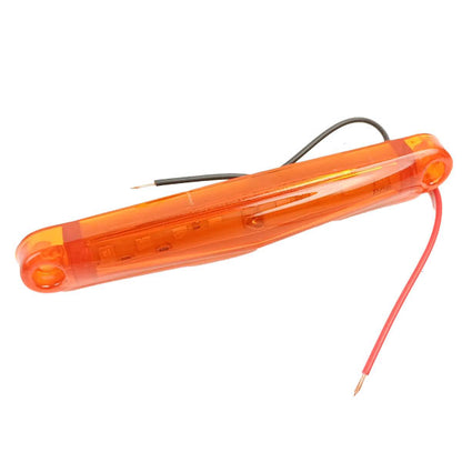 Positionsleuchte LED gelb 10cm 12V 24V