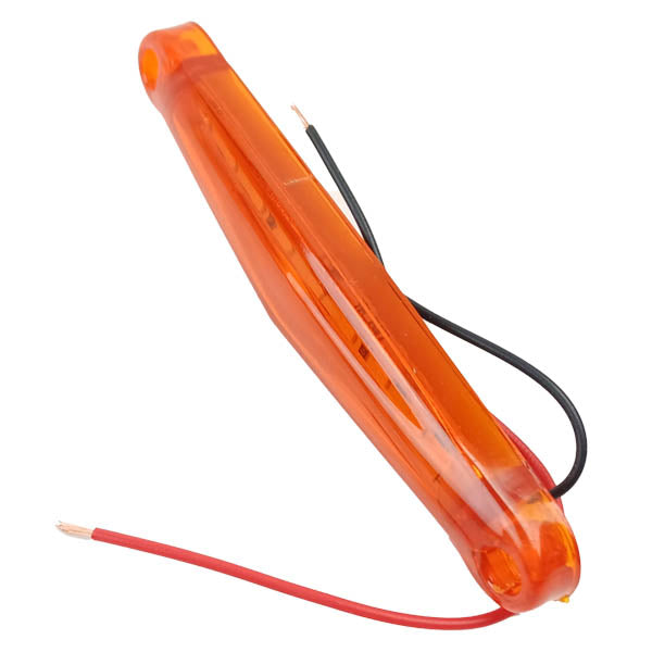 Positionsleuchte LED gelb 10cm 12V 24V