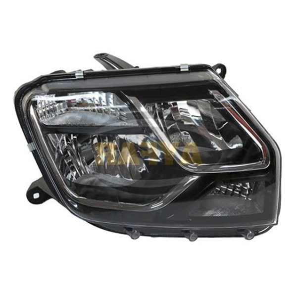 Rechter Scheinwerfer Dacia Duster, mit Chromspiegel, Facelift, Phase 2 | 260105828R, 2013-2018