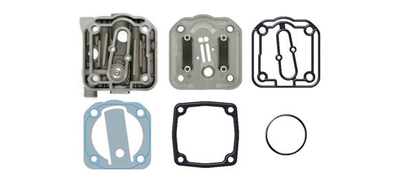 Reparatursatz Luftkompressor Zylinderkopf Deckel Dichtungen Mercedes 100mm 377cc