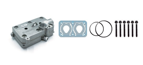 Reparatursatz Luftkompressor Zylinderkopf Deckel Dichtungen Schrauben Volvo FH FM NH 12