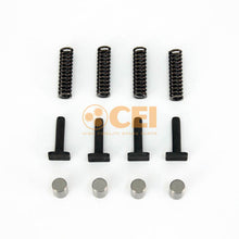 Satz Buchse + Druckfeder + Sperrbolzen Synchronisiereinheit Getriebe Scania 374334, 369910, 369911