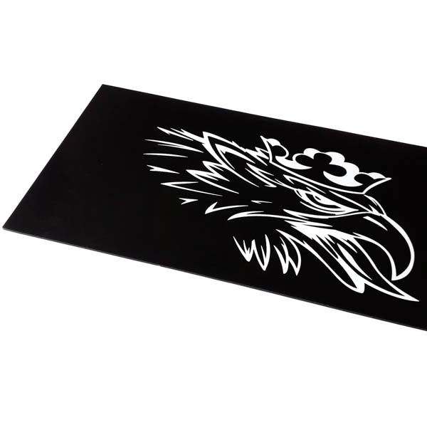 Schmutzfänger Spritzschutz hinten Scania Logo Schrift weiß 40x240cm