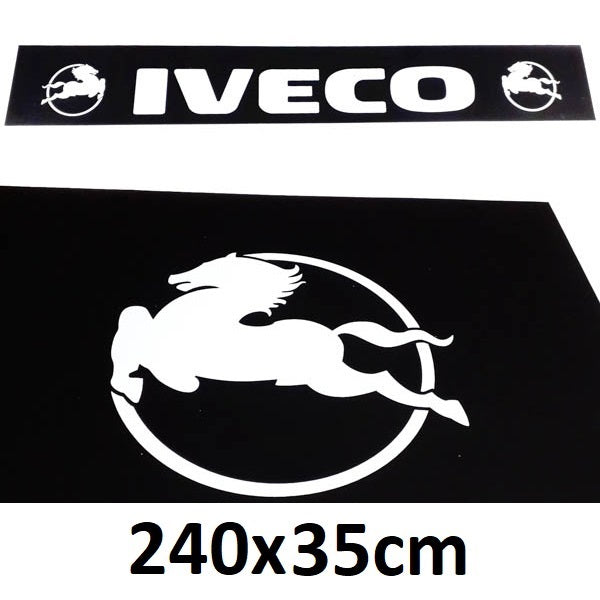 Schmutzfänger Spritzschutz Sattelzug Zugmaschine Iveco 40x240cm