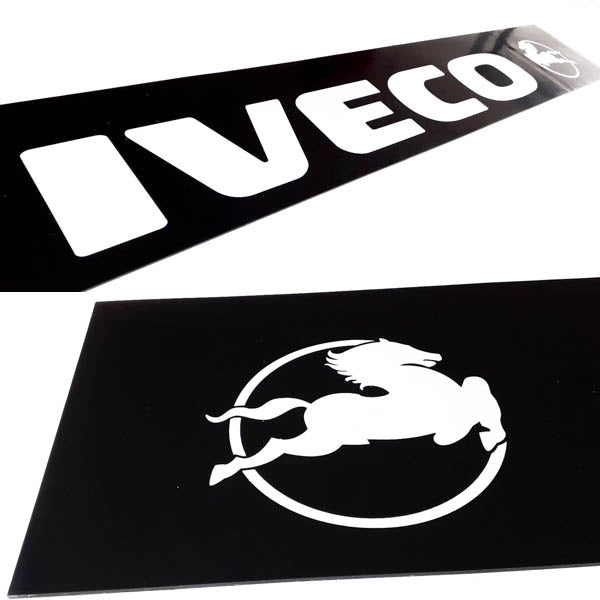 Schmutzfänger Spritzschutz Sattelzug Zugmaschine Iveco 40x240cm