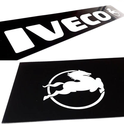 Schmutzfänger Spritzschutz Sattelzug Zugmaschine Iveco 40x240cm