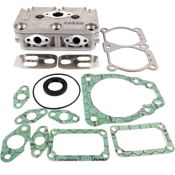 Reparatursatz Luftkompressor Zylinderkopf Deckel Dichtungen Iveco 82mm