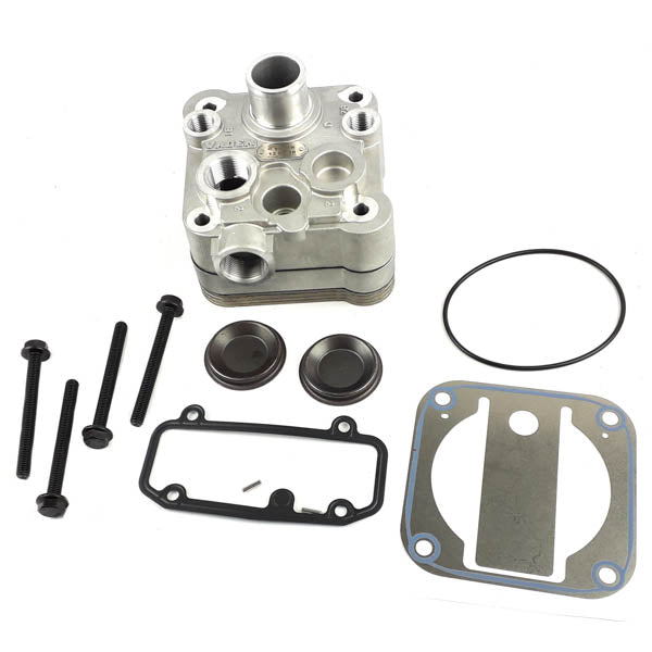 Kompressor Reparatursatz, Zylinderkopf + Deckel + Dichtungen + Schrauben | MAN TGA, TGS, TGX, Neoplan | 92mm