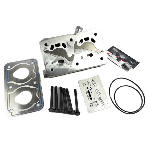 Kompressor Reparatursatz, Zylinderkopf + Deckel + Dichtungen + Schrauben DAF CF 75 | 85mm+2+2+4mm