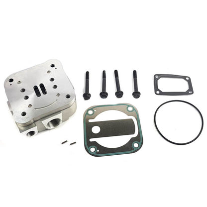Kompressor Reparatursatz, Zylinderkopf + Deckel + Dichtungen + Schrauben | DAF LF45/55 | 80 mm, 225 ccm