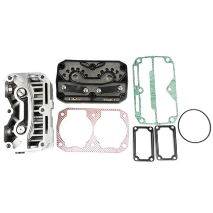 Reparatursatz Luftkompressor Zylinderkopf Deckel Dichtungen Iveco Stralis Cursor 86mm