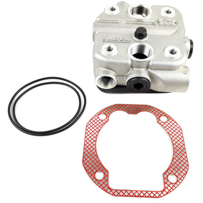 Kompressor Reparatursatz, Zylinderkopf + Deckel + Dichtungen + Schrauben | MAN | 88mm