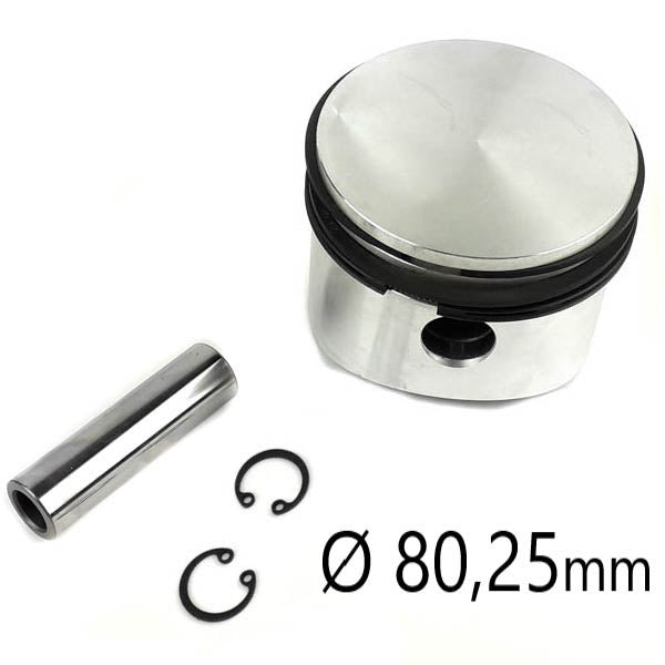 Kompressorkolben mit Segmenten 80,25x2,5x2,5x4 | Reparatur 1 | Iveco, Volvo, DAF