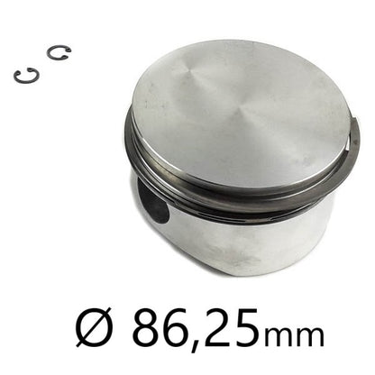 Kompressor Kolben mit Ringen 86,25x2x2x3 Reparaturmaß 1 Iveco Cursor Stralis