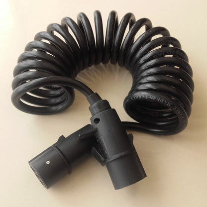 Anhänger Kabel 7-polig Stecker Kunststoff 5,5m