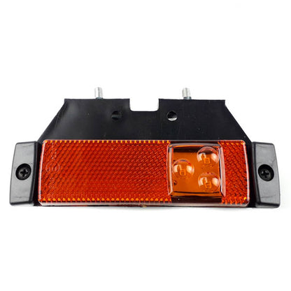 Gelbe Seitenleuchte mit LED, mit Halterung | ITM720306