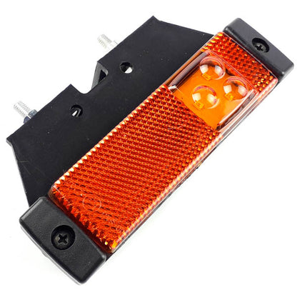 Gelbe Seitenleuchte mit LED, mit Halterung | ITM720306