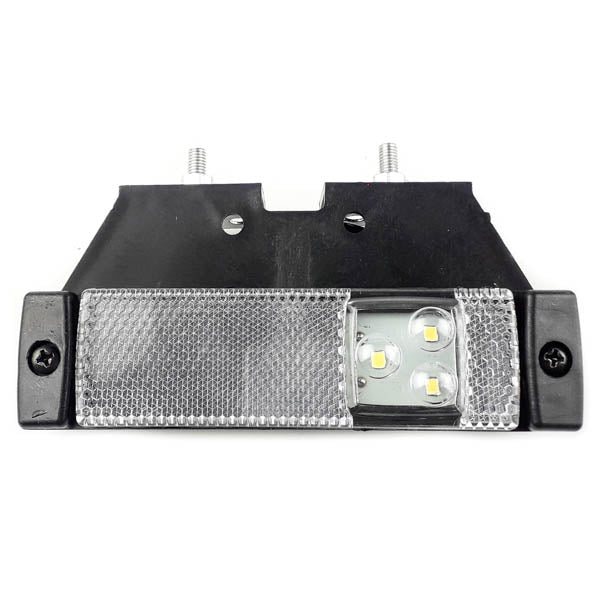Weiße LED-Seitenleuchte, mit Halterung | ITM720309