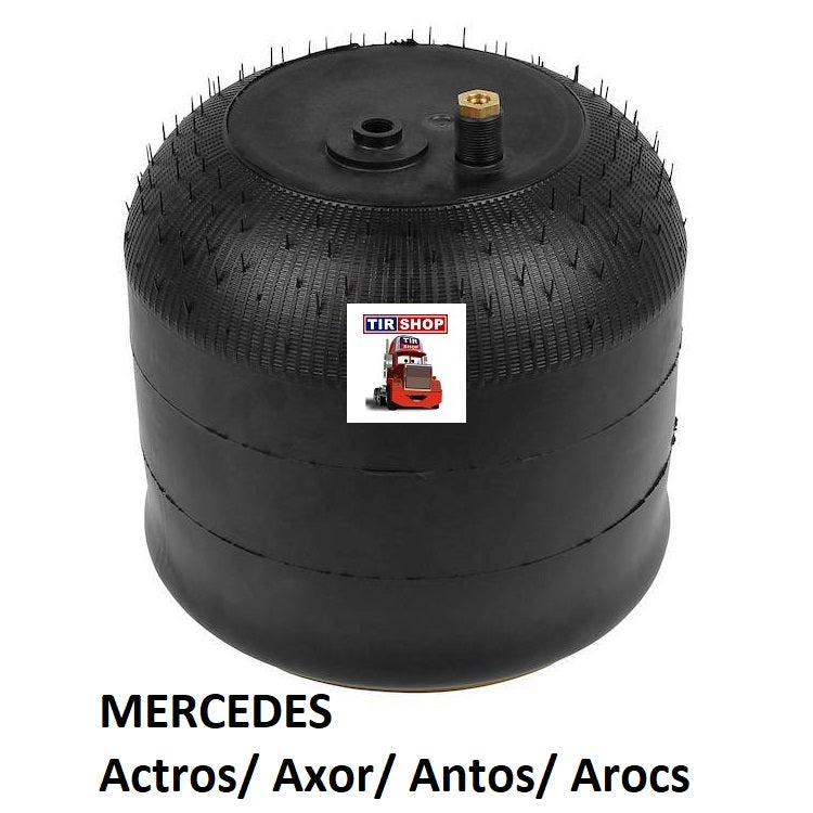 Luftfederbalg Mercedes Actros Axor Arocs | 9423201721, 9423207121, 4186NP24, mit Metallkolben, hinten, links, rechts