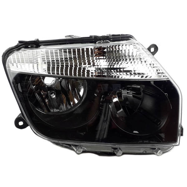 Scheinwerfer rechts Dacia Duster 2010-2014 schwarzer Reflektor