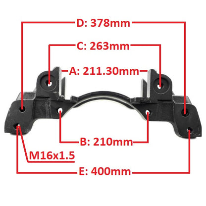 Wabco rechte Bremssattelhalterung 19,5 22,5 | CFT 3269, 290103